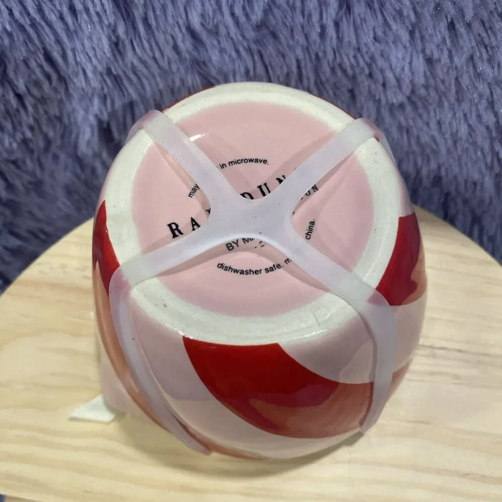 RARE 2024 Rae Dunn‎ Pink Candy Cane Christmas Measuring Cups, NEW!